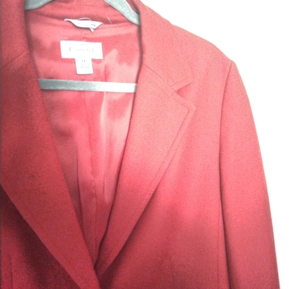 Vintage Talbot's Wool Mix Women's Red Blazer - Picture 3 of 7